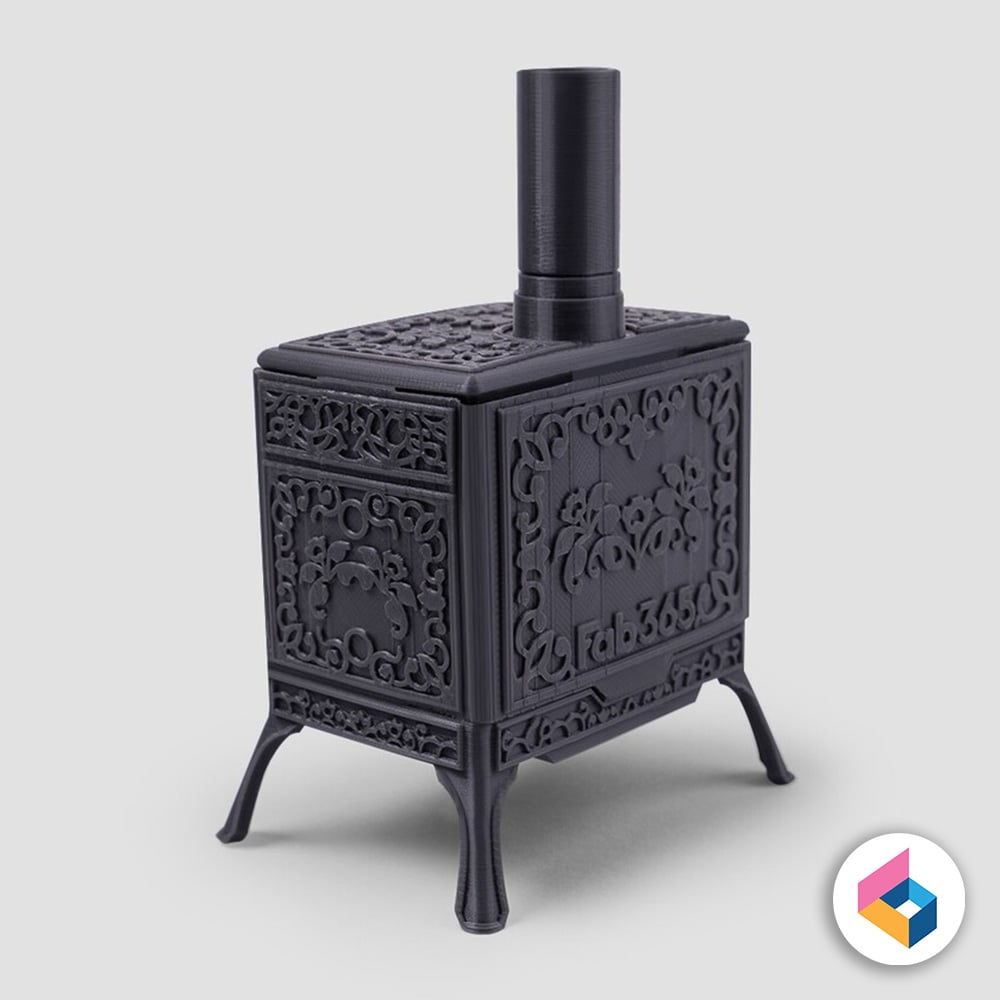 Fab365_Foldable_Fireplace_Inner part.stl 3d model