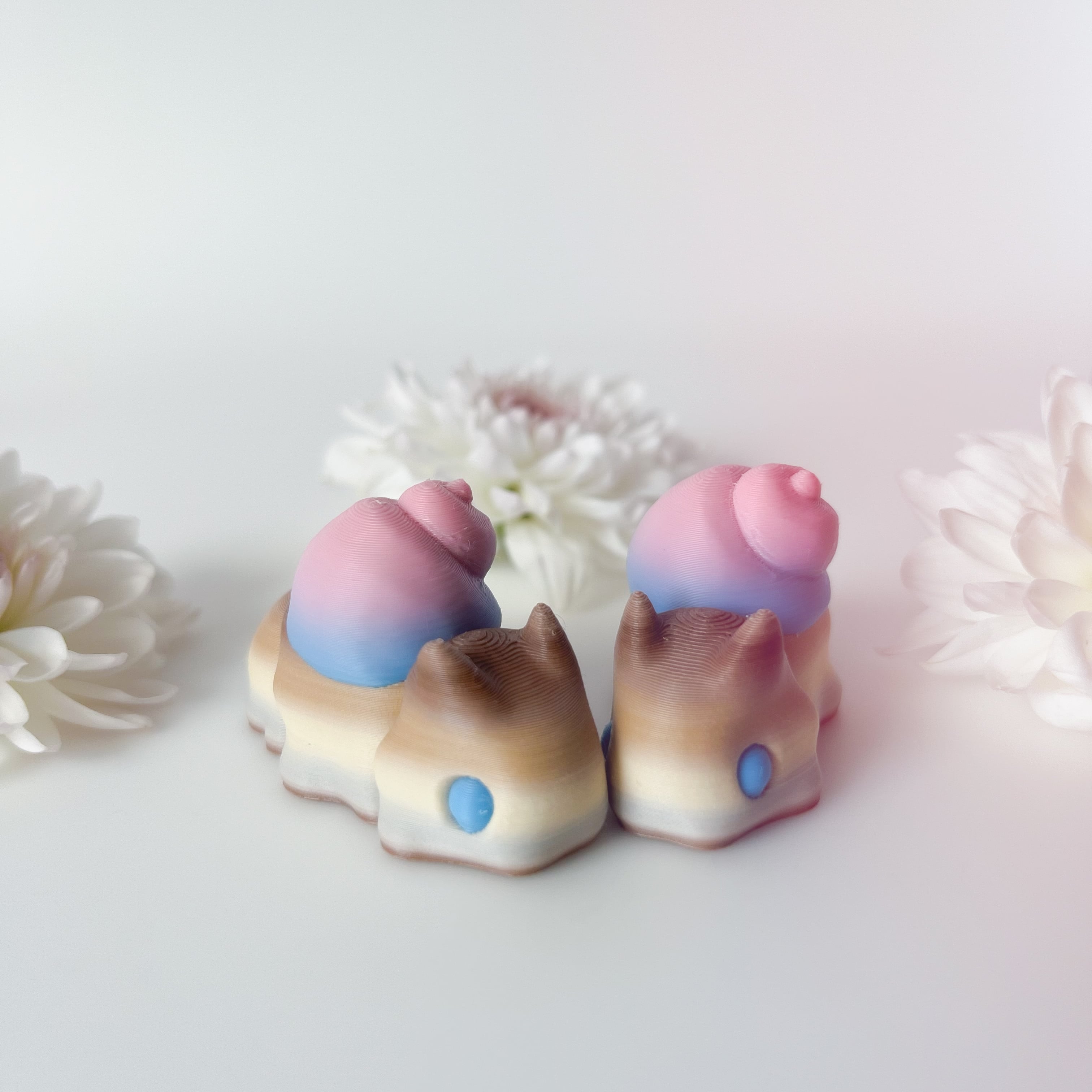 Snails, 3 Pack 3d model