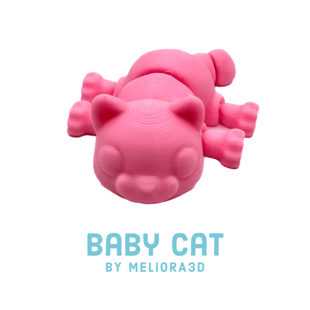 M3D Flexi Baby Cat 3d model