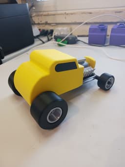 Hot Rod Racer 3d model