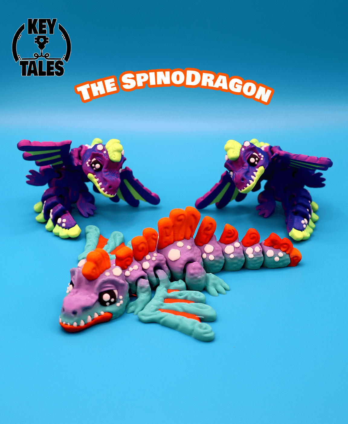 The Spinodragon 3d model