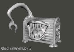 2nd Ed AD&D Mimic 3d model
