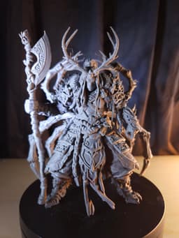 Qadan Silkreign - Spider Warlord 3d model