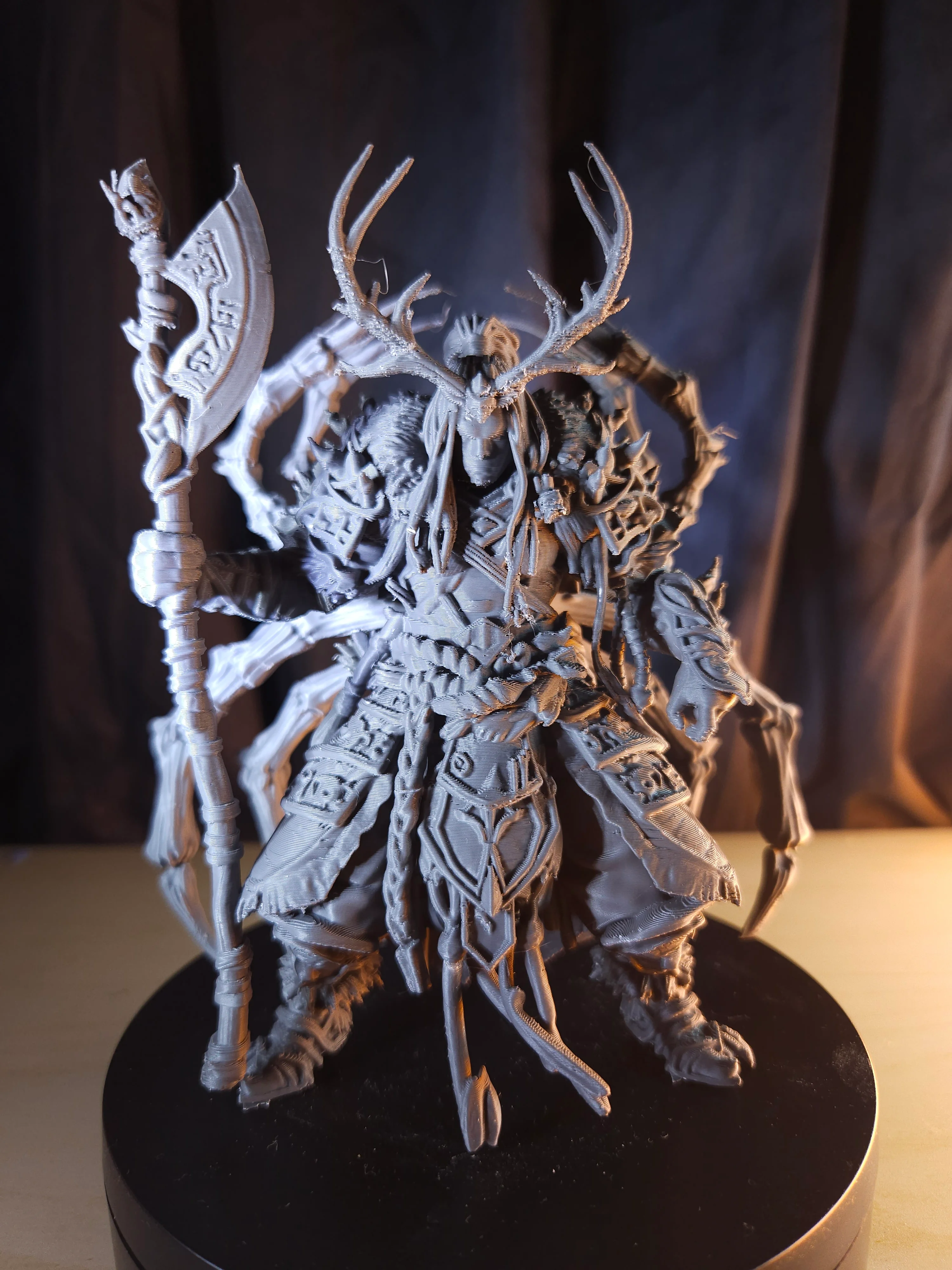 Qadan Silkreign - Spider Warlord 3d model
