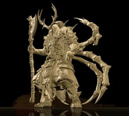 Qadan Silkreign - Spider Warlord 3d model