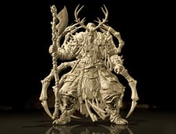 Qadan Silkreign - Spider Warlord 3d model
