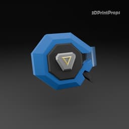 Soldier 76 Eye Visor – Jack Morrison Face Piece – Overwatch Cosplay – Split Parts FDM 3d model