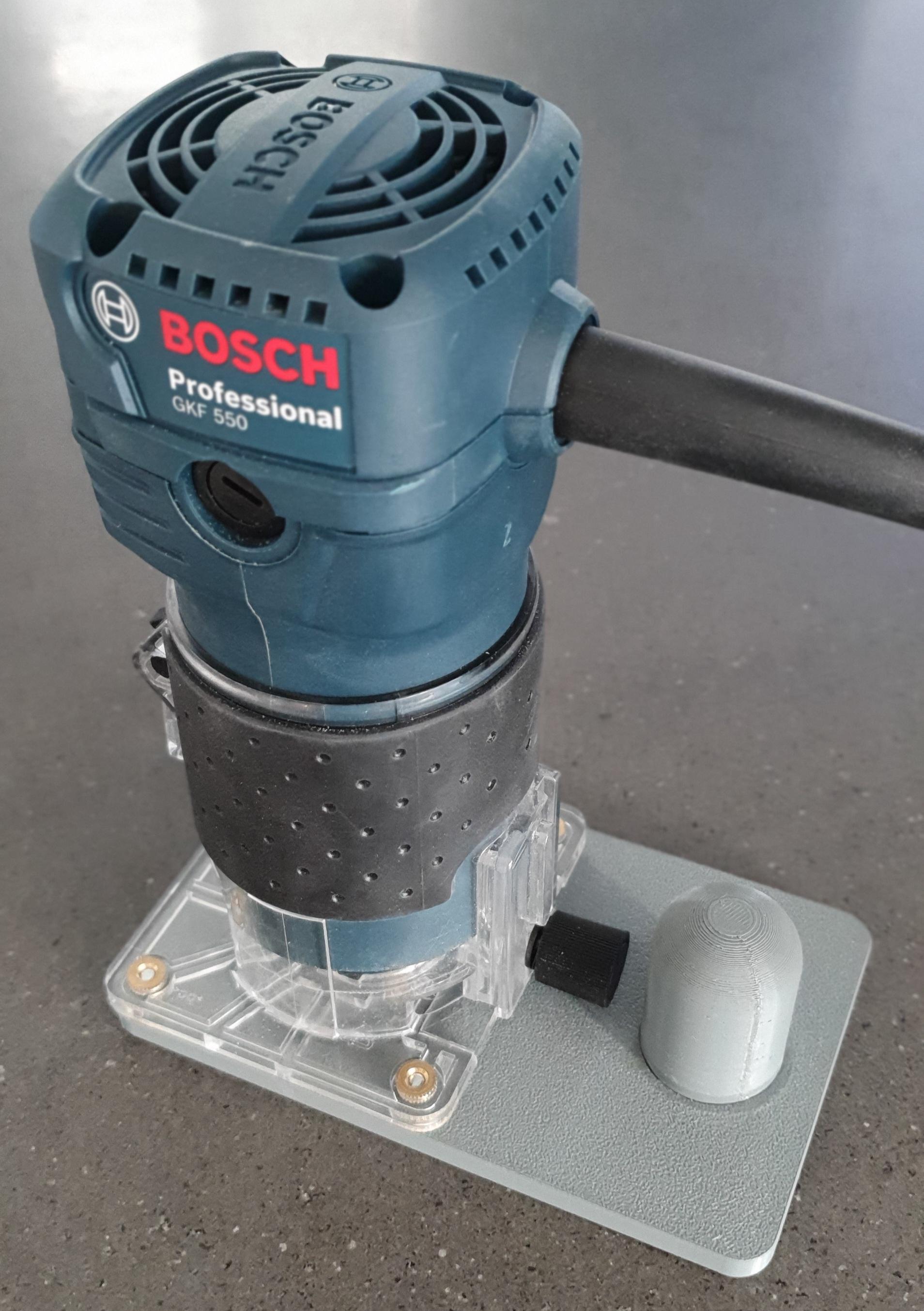 Bosch GKF 550 Grundplatte 3d model