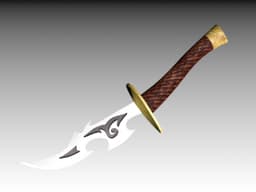Fantasy Dagger 3d model