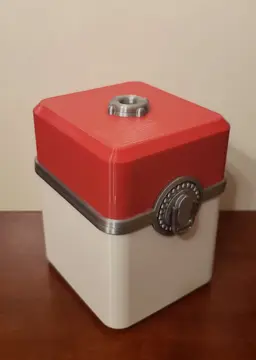 Hisuian Pokeball Deckbox 3d model
