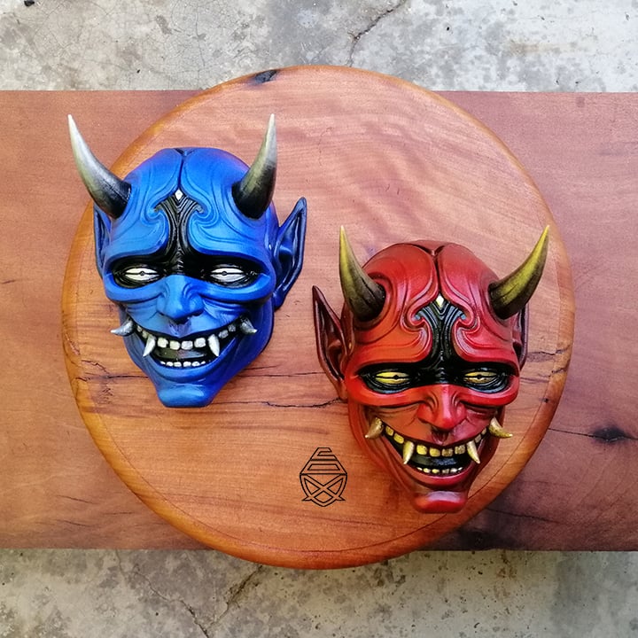 Oni Wall Mask 3d model