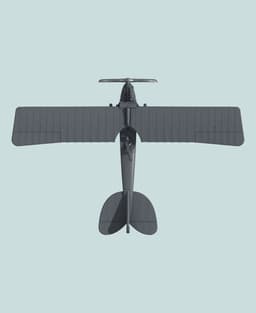 1:144 Albatros C.III (Mercedes) 3d model