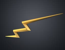 Zeus’ Thunderbolt - Thor Love and Thunder 3d model