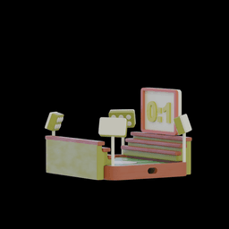 Football pitch magsafe 3d model