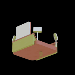 Football pitch magsafe 3d model