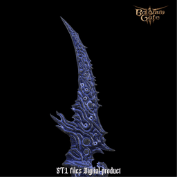 Fantasy Mastercrafted Susser Dagger from Baldurs Gate 3 3d model