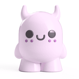 3D Printable Lil Devil Art Toy Figurine STL File for Personal & Commercial Use - Unique Collectible 3d model
