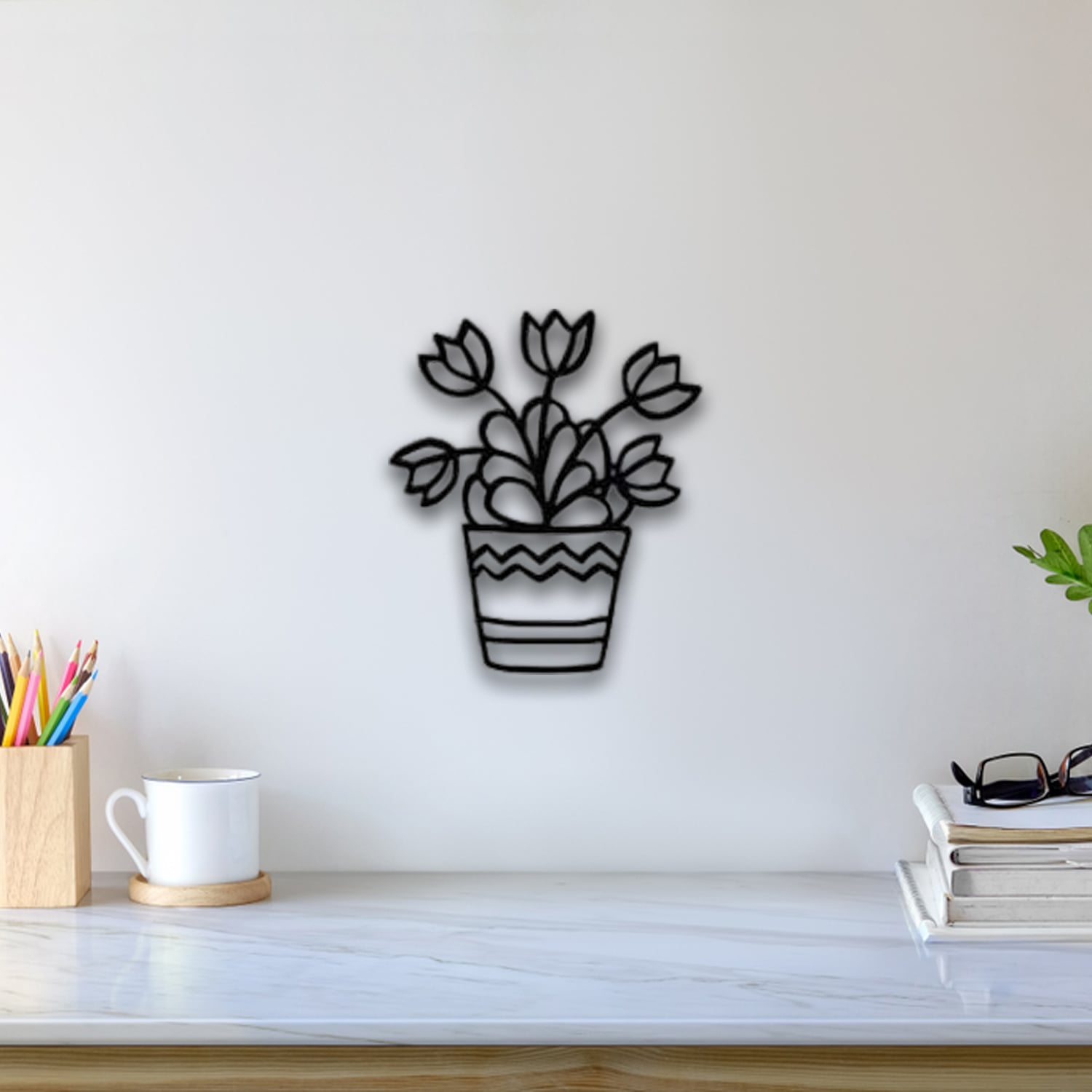Flower Wall Art 3d model