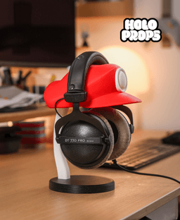Plumber Cap Headphone Stand 3d model