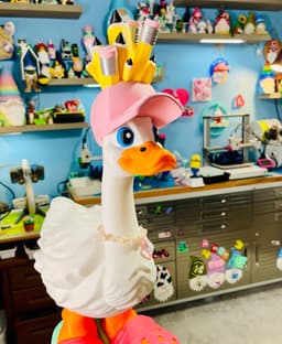Teacher Appreciation Goose Gear for Porch Goose 3d model