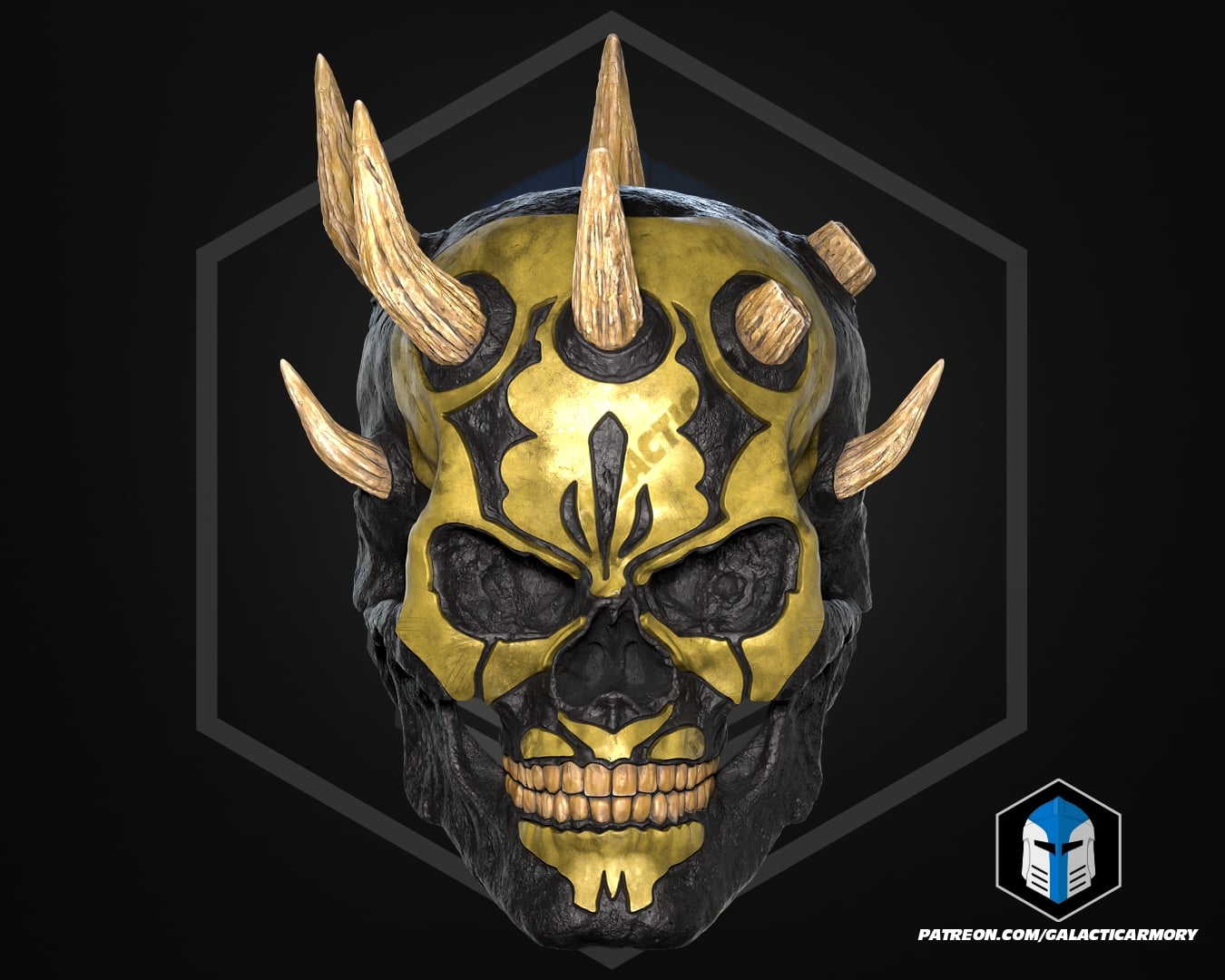 Savage Oppress Skull - 3D Print Files 3d model