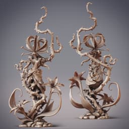 Plantform Queen - Blathrion, Transformed Mage (Pre-Supported) 3d model