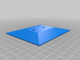 Shower head Mounting Plate . 3d model