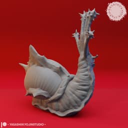 Flail Snail - Tabletop Miniature 3d model