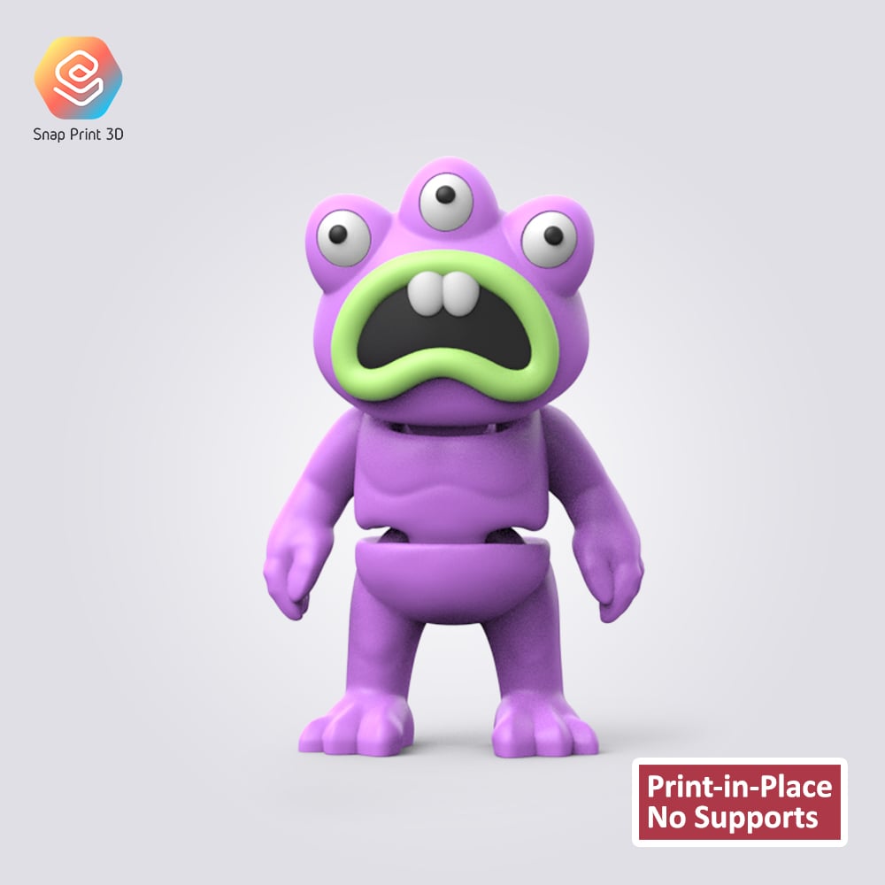 Flexi Alien C 3d model