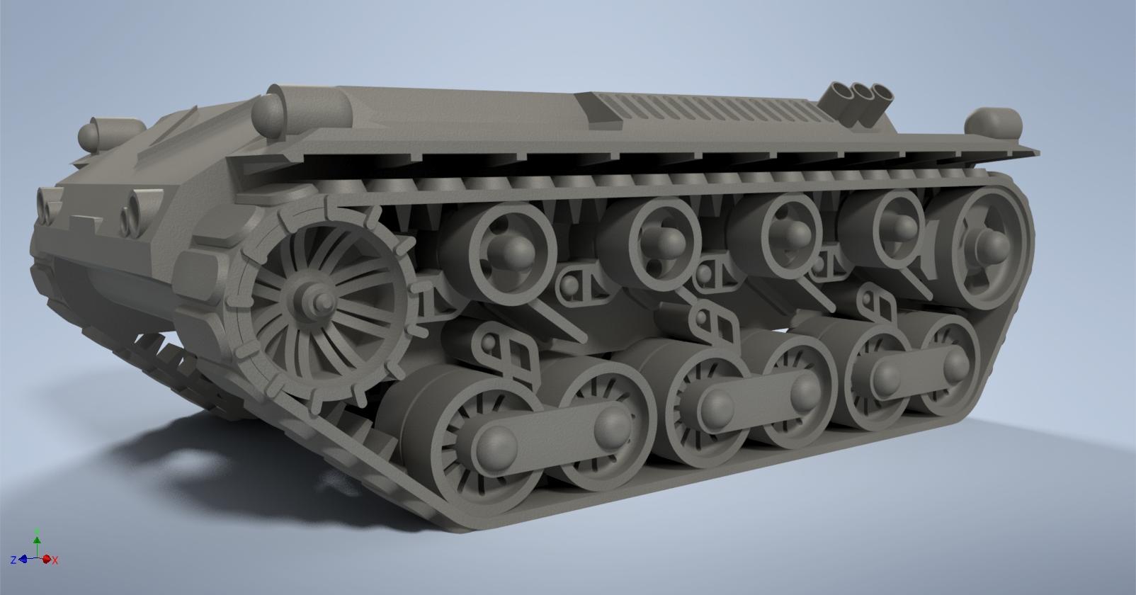Generic Battletech Tank 3d model