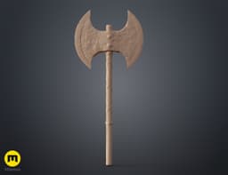 Astrid Axe - How to Train Your Dragon 3d model