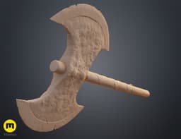 Astrid Axe - How to Train Your Dragon 3d model