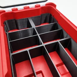 Ratchet Strap Organizer for Milwaukee Compact Packout 3d model