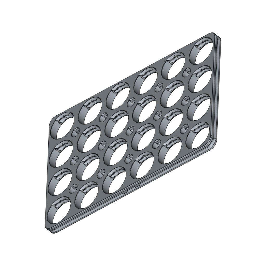 D-LOCK_PANEL.6X4-BLANK 3d model