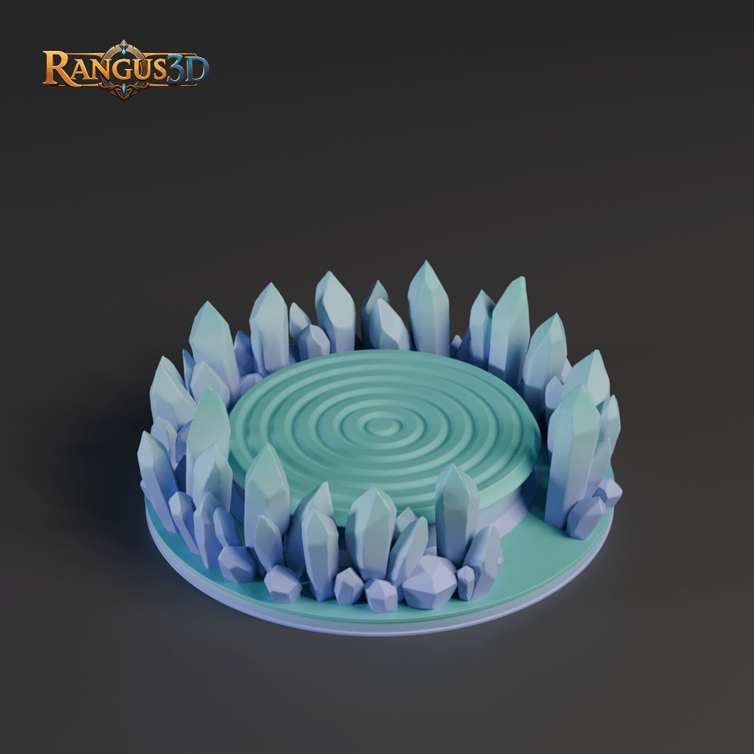 Crystal Coaster 3d model