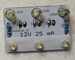 LEGO-compatible Brick 3 mm LED holder 3d model