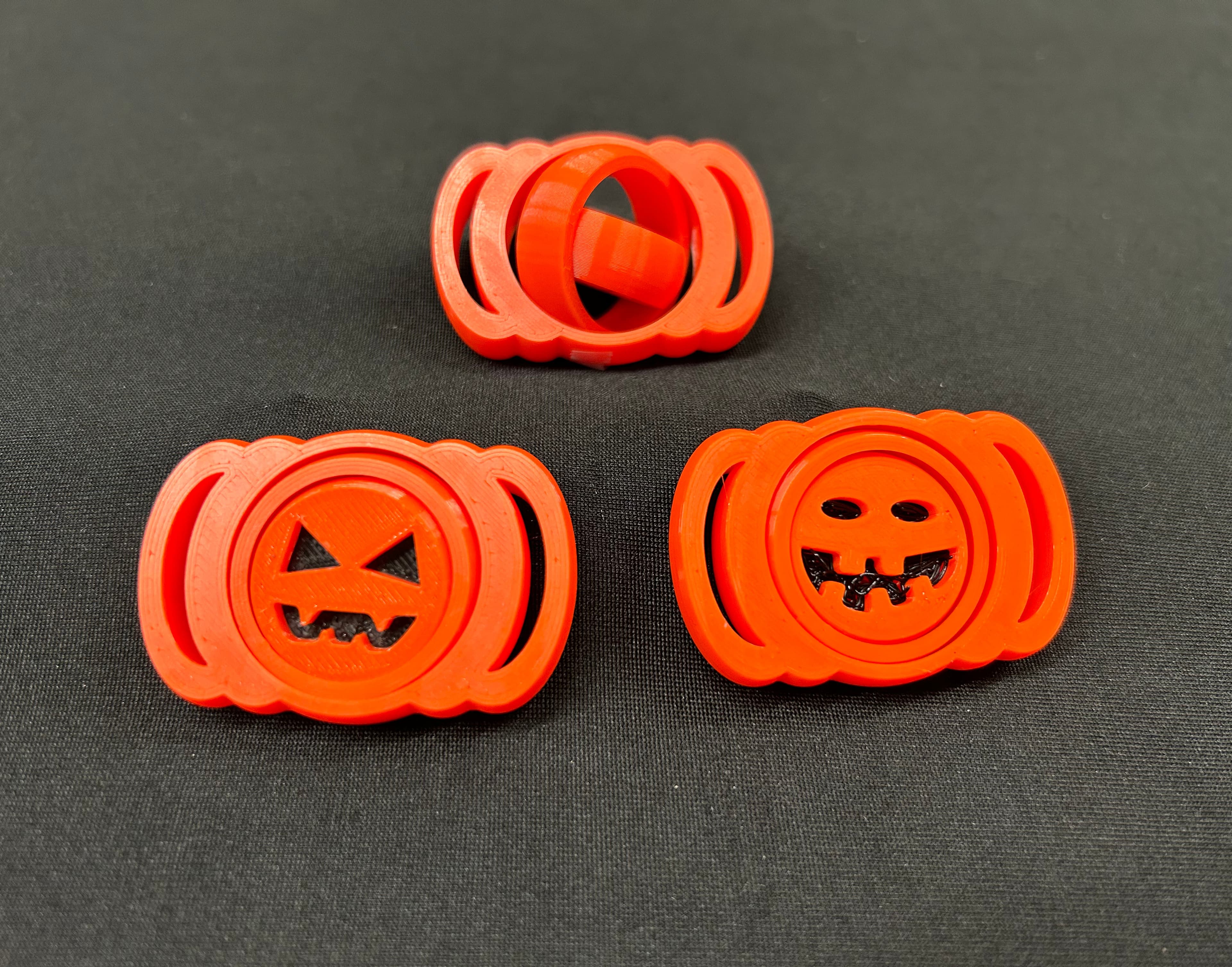 Pumpkin Gyro Dual Face V5 3d model