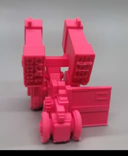 FHW: Worker Bot Lightning Missile Launcher Heavy Weapon 3d model