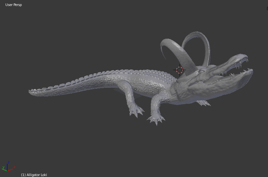 Aligator_Loki.stl 3d model