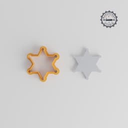 Sheriff Badge Shape Cutter Set, 18 Sizes, Perfect for Cookies, Fondant & Clay, Western Insignia, Cowboy Shield PRODUCT_2839 3d model