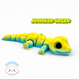 Bundle of Geckos (3) + Habitat Decor 3d model