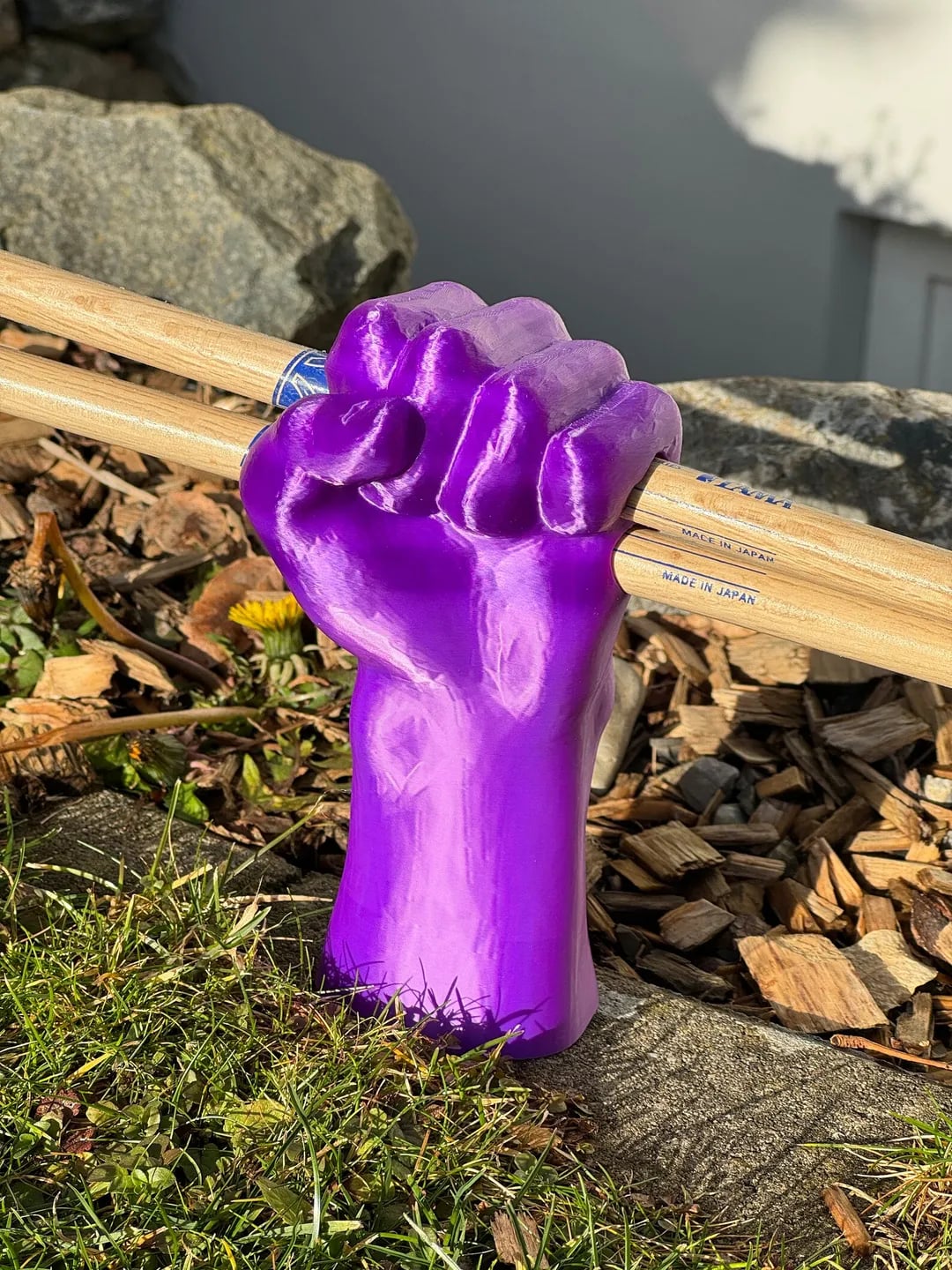 Drumstick hand holder 3d model