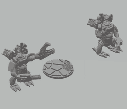 FHW: Lumarian Diver Sergeant 3d model