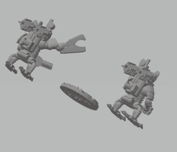 FHW: Lumarian Diver Sergeant 3d model