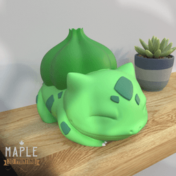 Bulbasaur Sleeping - Promo - Pokemon 3d model