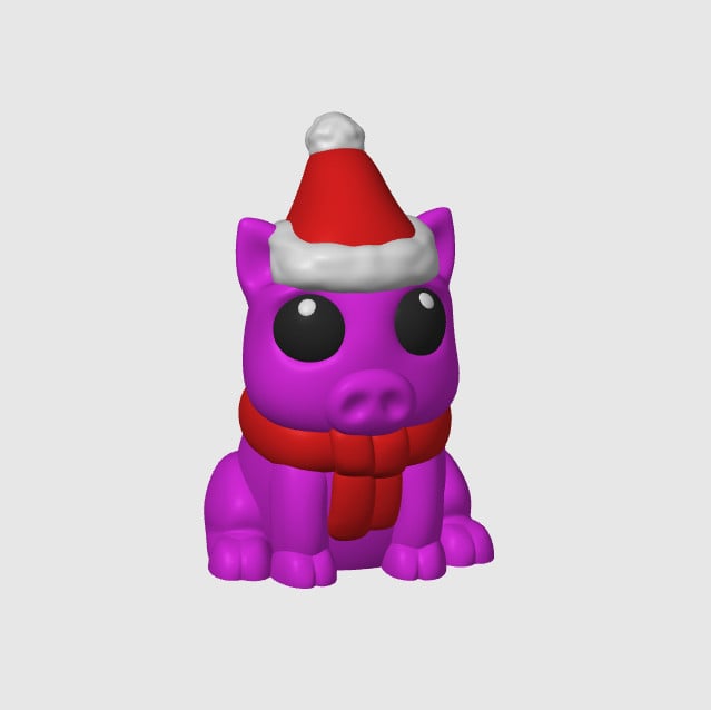 George The Pig 3d model