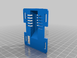 Happymodel ES24TX No Screws Case for T-Lite with GoPro Clip 3d model