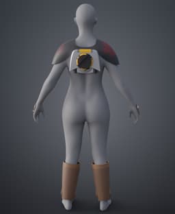 Ketsu Onyo's Armor - Rebels 3d model