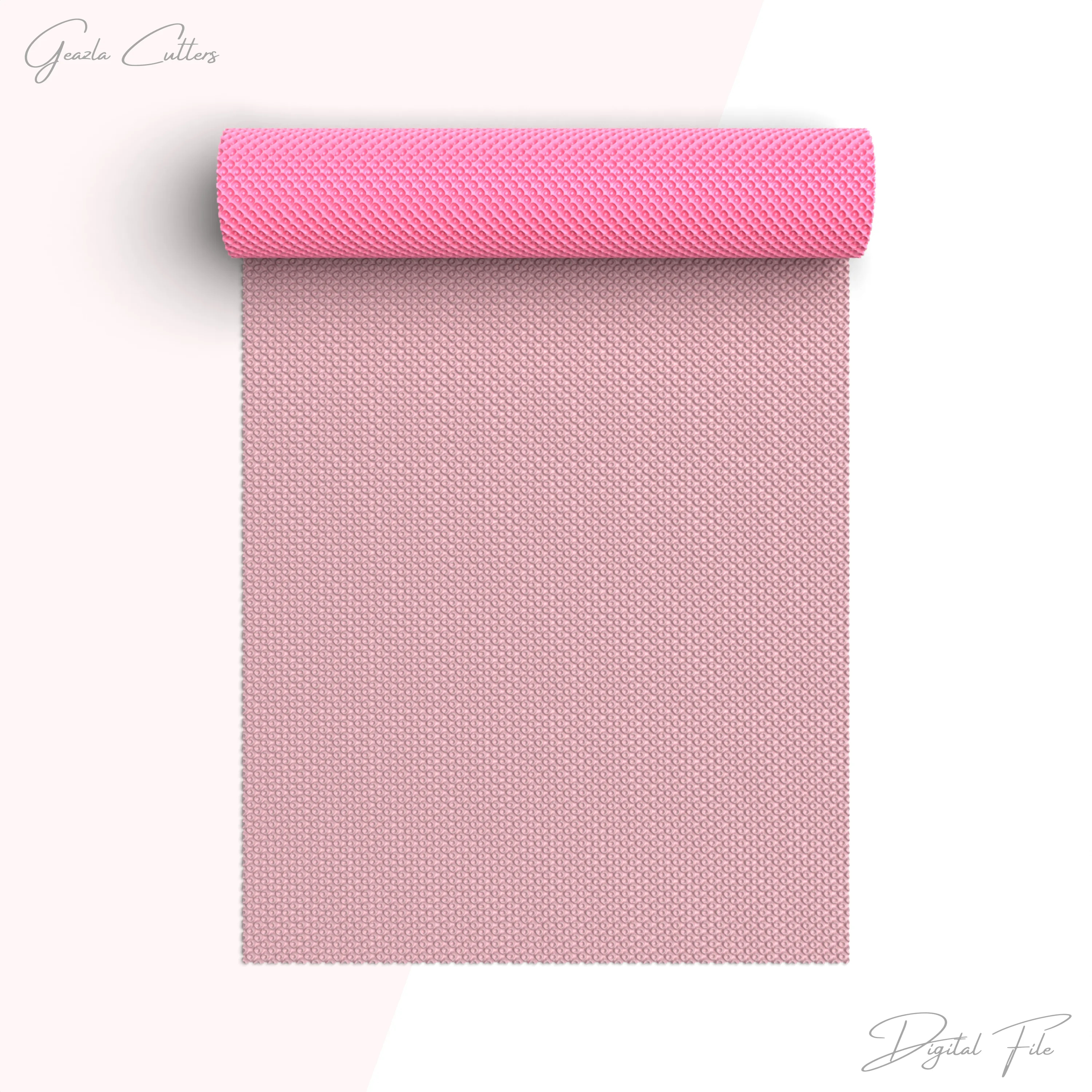 Fabric Texture Roller For Polymer Clay, Wool Clay Texture Rolling Pin, Polymer Clay Tool, No: 1418 3d model