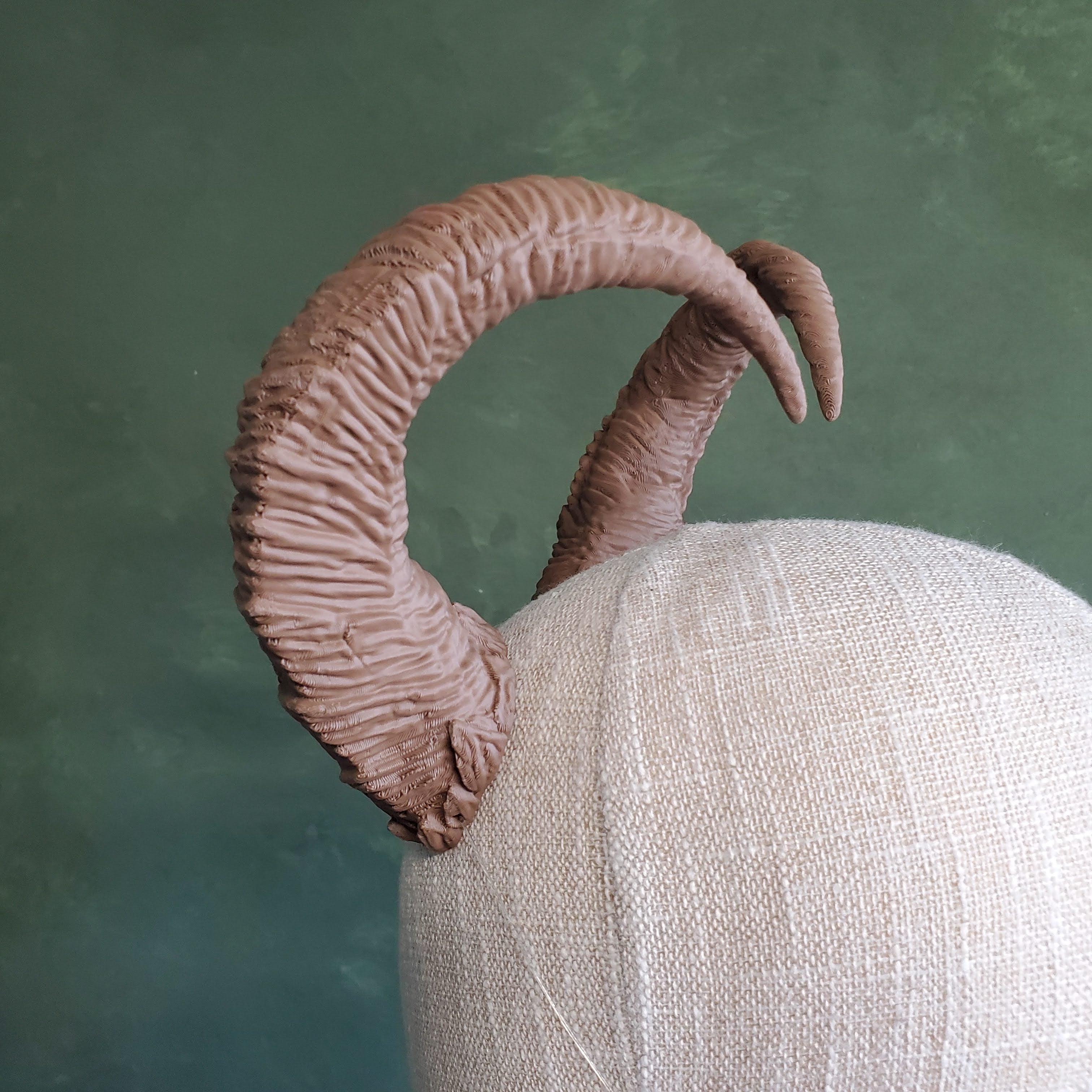 Aria | Tiefling Horns 3d model